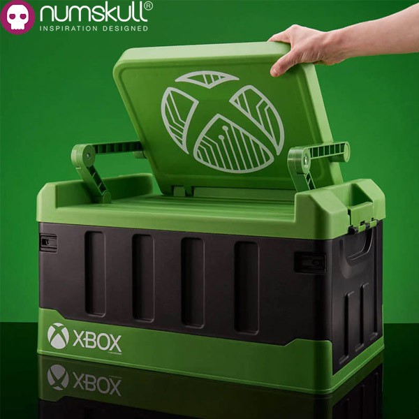 Numskull Official Xbox Storage Box with Folding Chair